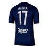 Paris Saint-Germain Vitinha #17 Hemmakläder 2025-26 Kortärmad Paris Saint-Germain Vitinha #17 Hemmakläder 2025-26 Kortärmad
